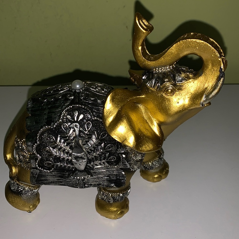 Vintage elephant statue